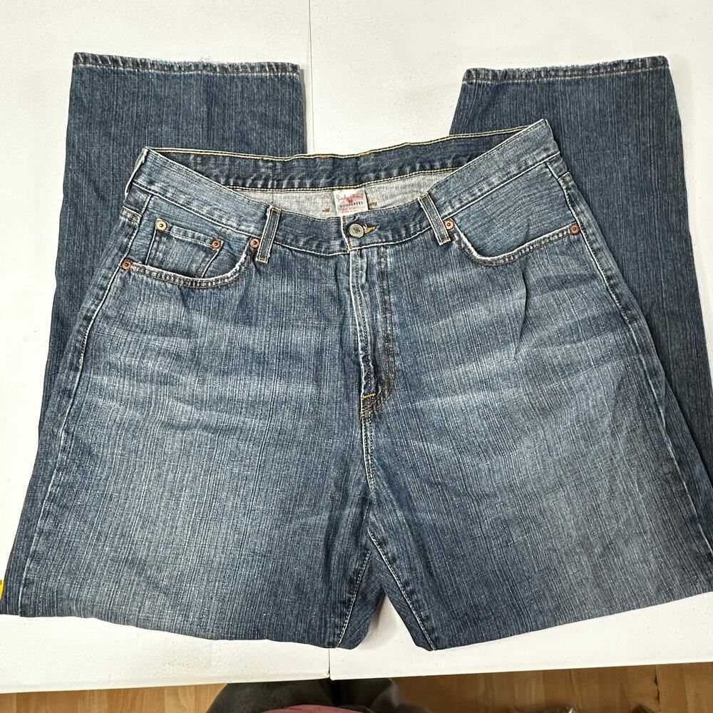 Lucky Brand Dungarees Men's Size 38 Short Bootcut Mid Rise Jeans
